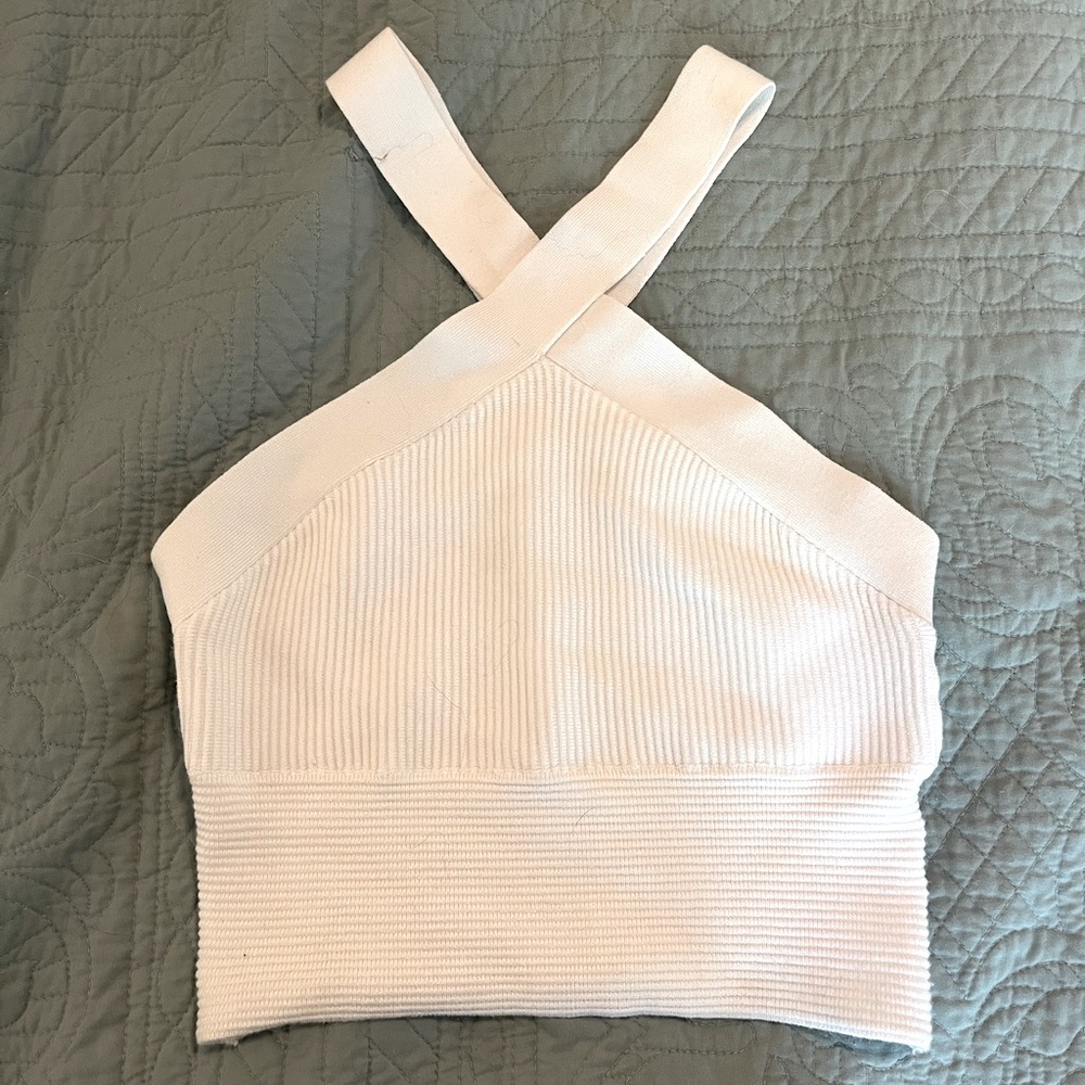 Abercrombie Ottoman Rib Twist Tank